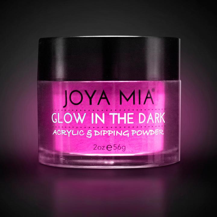 Joya Mia glow in the dark powder and gel + polish  - 4IN1-GW9
